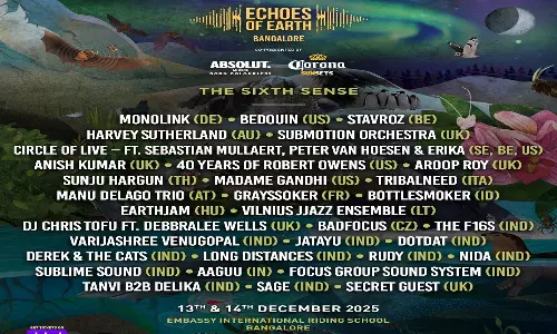 India’s Greenest Circular Music Festival Echoes of Earth Celebrates ‘The Sixth Sense’