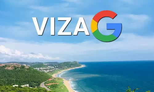 CM Naidu Releases VizaG Poster on Googles $15-Bn Project