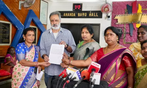 Women’s Groups Protest Telugu Film Prabhutva Sarai Dukanam Over Vulgar Content