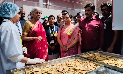Finance Minister Nirmala Sitharaman Opens Training, Processing Centre in Koppal