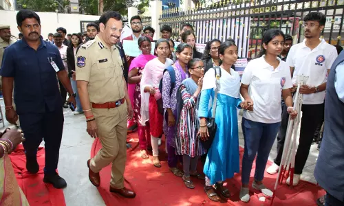 Sajjanar Pitches for Safety of Visually-Impaired Persons