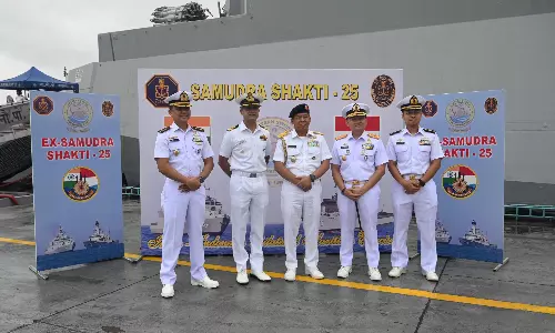 Indian, Indonesian Navies Commence Joint Maritime Exercise Indian, Indonesian Navies Commence Joint Maritime Exercise