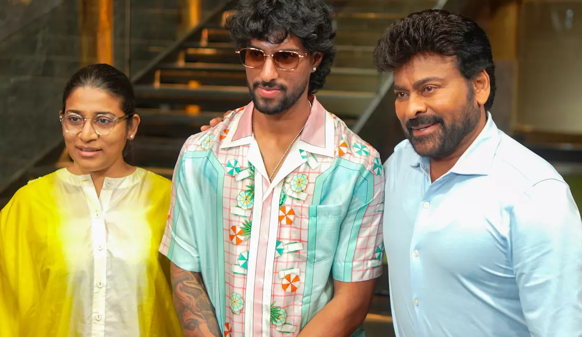 Megastar Chiranjeevi Felicitates Dashing Cricketer Tilak Varma