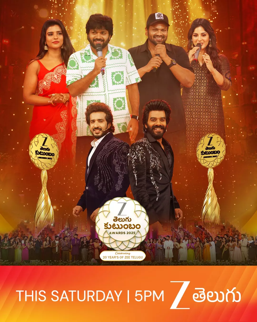 Zee Kutumbam Awards 2025 Part-2: Star-Studded Night of Fun, Music and Emotions