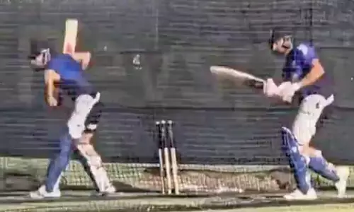 Kohli, Rohit Train Hard as India Prepares for Australia Clash