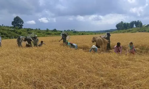 Tension Grips Assam-Meghalaya Border Over Harvesting The Crops