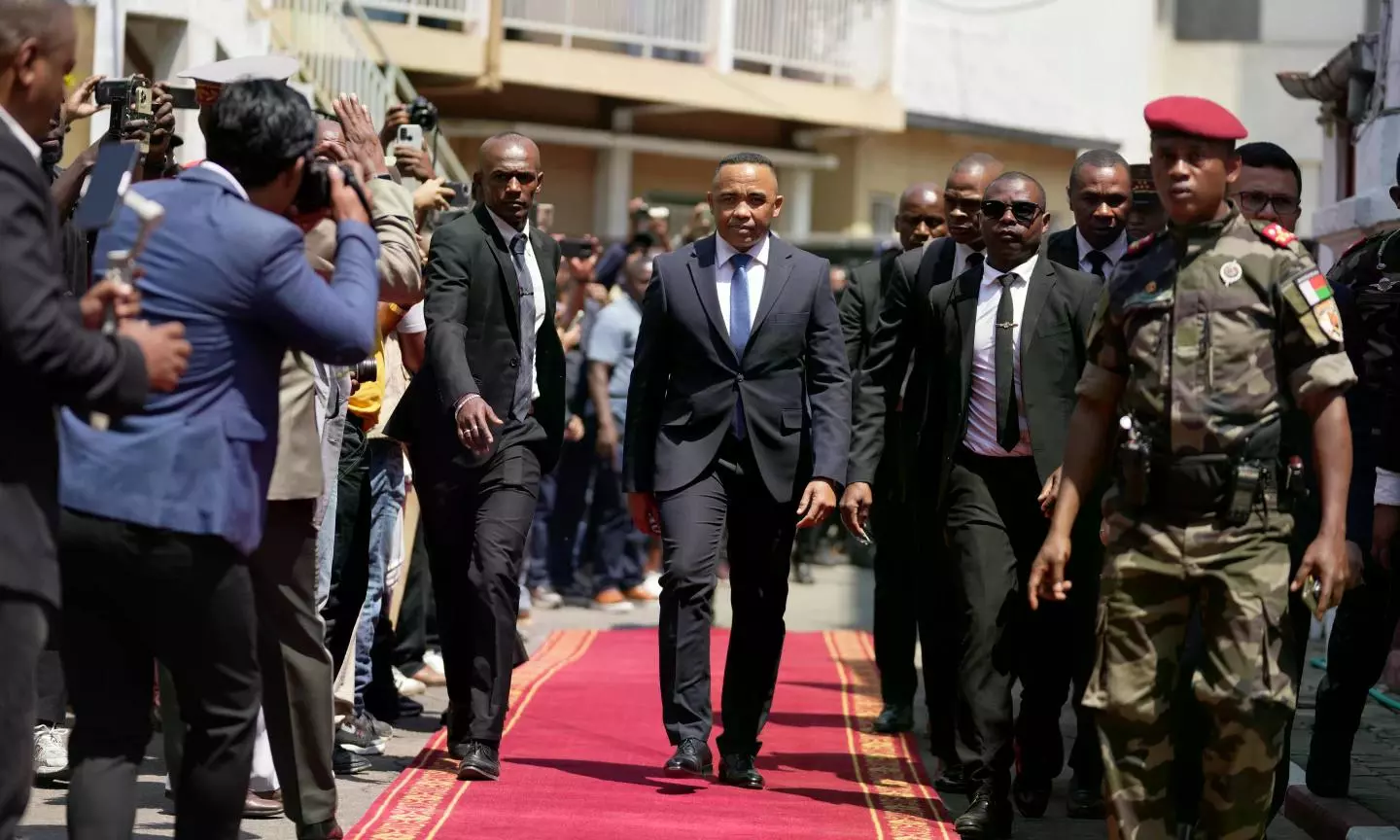 Madagascar’s Coup Leader Seizes Power, Sworn in as New President After Military Takeover Madagascar’s Coup Leader Seizes Power, Sworn in as New President After Military Takeover