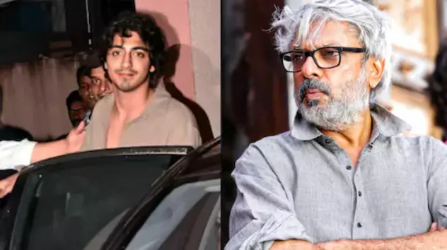 Saiyaara Actor Ahaan Panday Spotted at Bhansalis Office