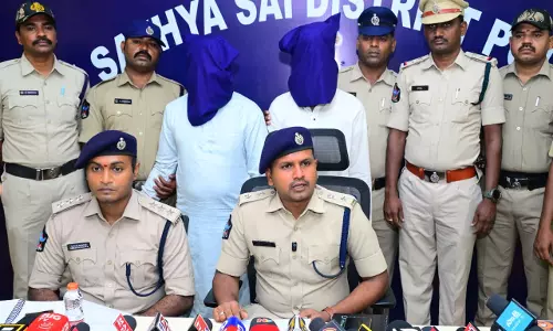 Dharmavaram Police Arrest Two Active Members of Pakistan-Based JeM Dharmavaram Police Arrest Two Active Members of Pakistan-Based JeM