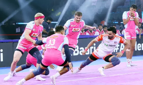 Nitin Kumar, Ali Samadi Lead From The Front as Jaipur Pink Panthers Outclass UP Yoddhas