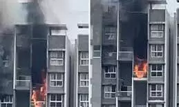 MP: 11-Year-Old Boy Dies In Blaze In Multistorey Building