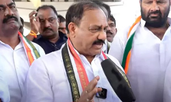 Congress Stands Firm on BC Quota, Says Mahesh Kumar Goud at BC Bandh Rally Congress Stands Firm on BC Quota, Says Mahesh Kumar Goud at BC Bandh Rally