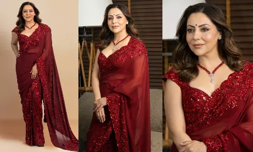 Gauri Khan Radiates Festive Glamour in Zoya’s Iconic Ruby Rush Necklace
