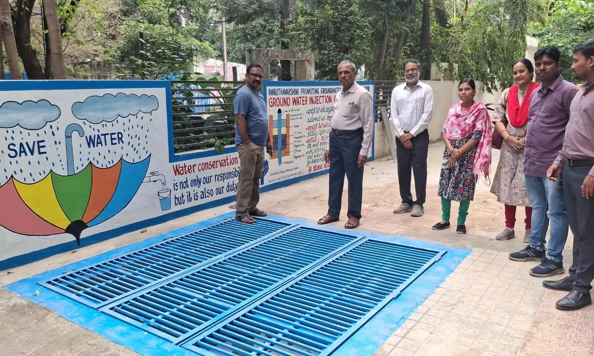 Rainwater Harvesting Pits Ease Hyderabads Water Troubles