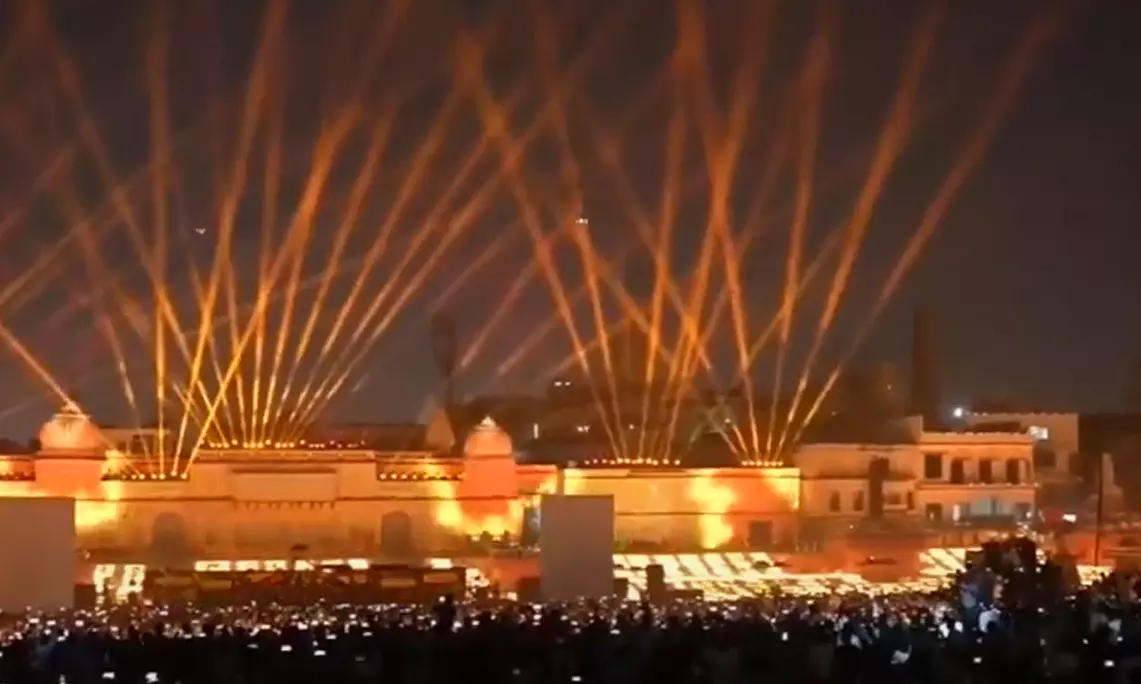 Ayodhya Deepotsav: New World Records With 26.17 Lakh Diyas, 2128 People Performing Aarti Together