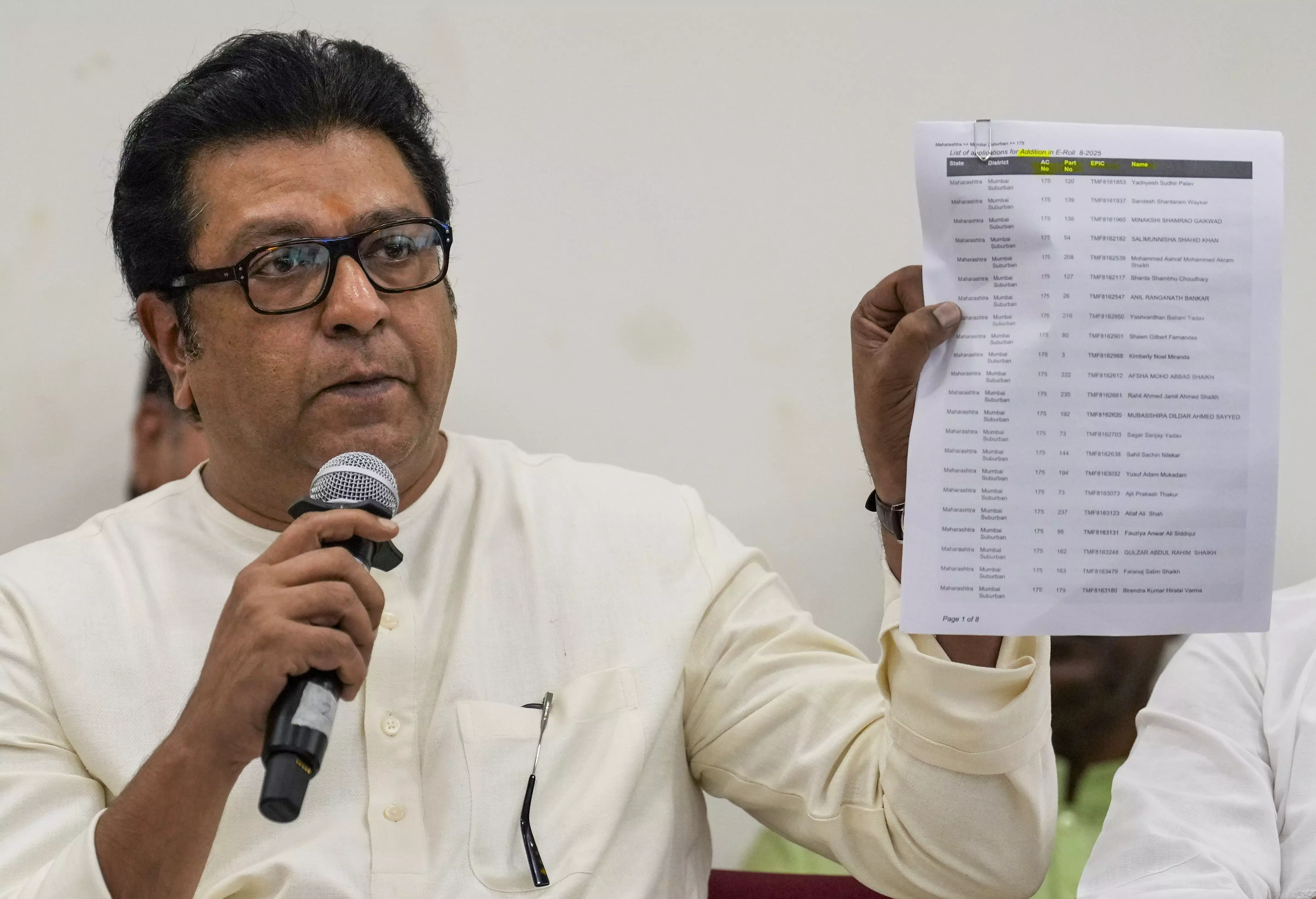 96 Lakh Fake Voters in Maharashtra, Says Raj Thackeray; Seeks Clean-Up Before Polls