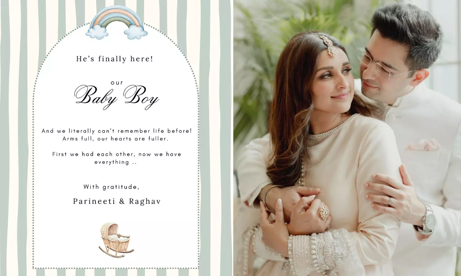 Parineeti Chopra, Raghav Chadha Welcome Baby Boy