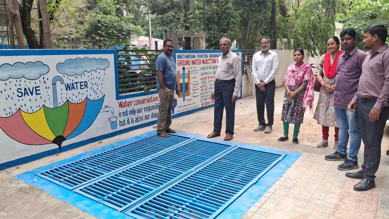 Rainwater Harvesting Pits Ease Hyderabads Water Troubles