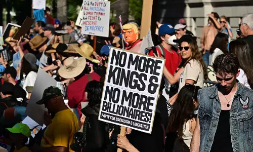 No Kings Protests Sweep US Against Trump