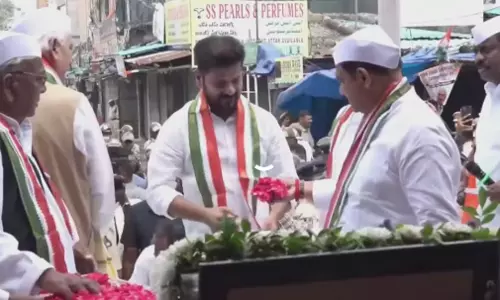 Revanth Attends Rajiv Gandhi Sadbhavana Yatra Commemoration Day Revanth Attends Rajiv Gandhi Sadbhavana Yatra Commemoration Day