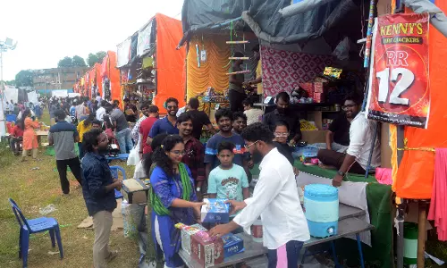 Around 400 Stalls Across Vizag Selling Crackers for Diwali