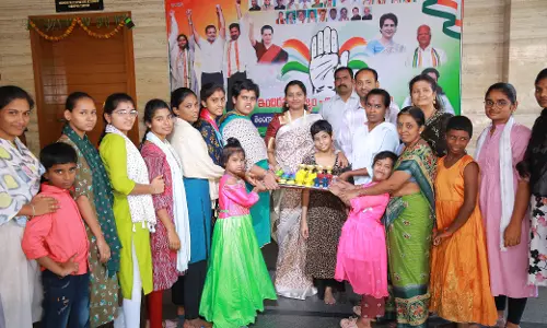 Warangal MP Celebrates Diwali with Kids at Special Needs Centre