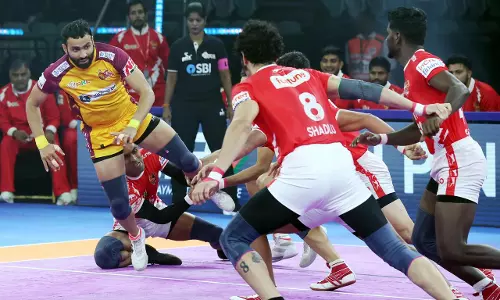 Telugu Titans Hold Their Nerve to Edge Past Gujarat Giants in Low-Scoring Thriller