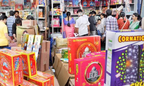 Traditional Crackers Missing During Diwali Festival