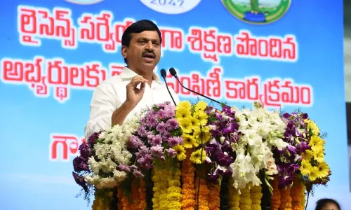 Licensed Surveyors Are State’s Diwali Gift to Farmers, Says Ponguleti