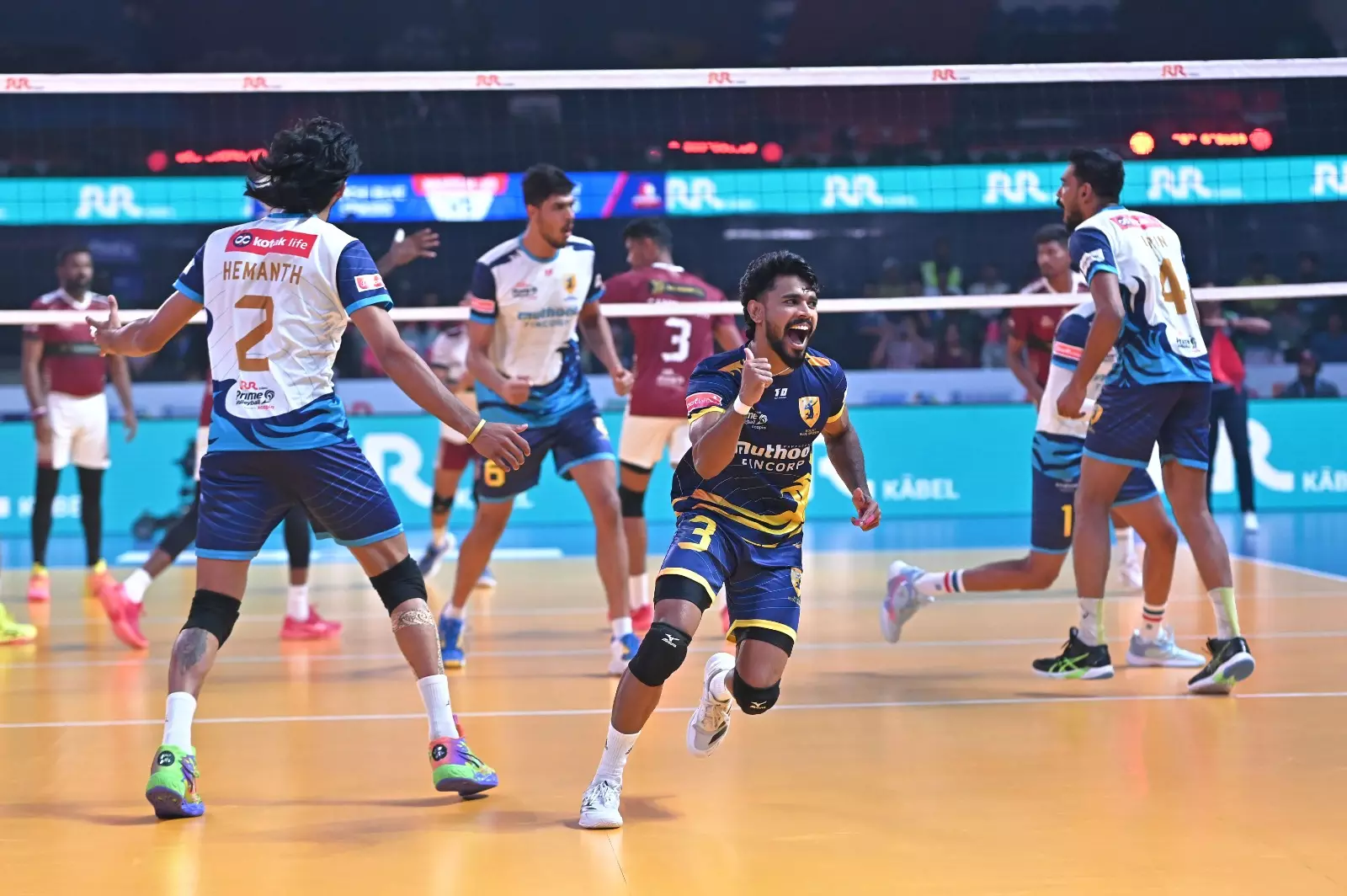 PVL 2025: Kochi Blue Spikers Win Kerala Derby, Pick 3-1 Win Over Calicut Heroes