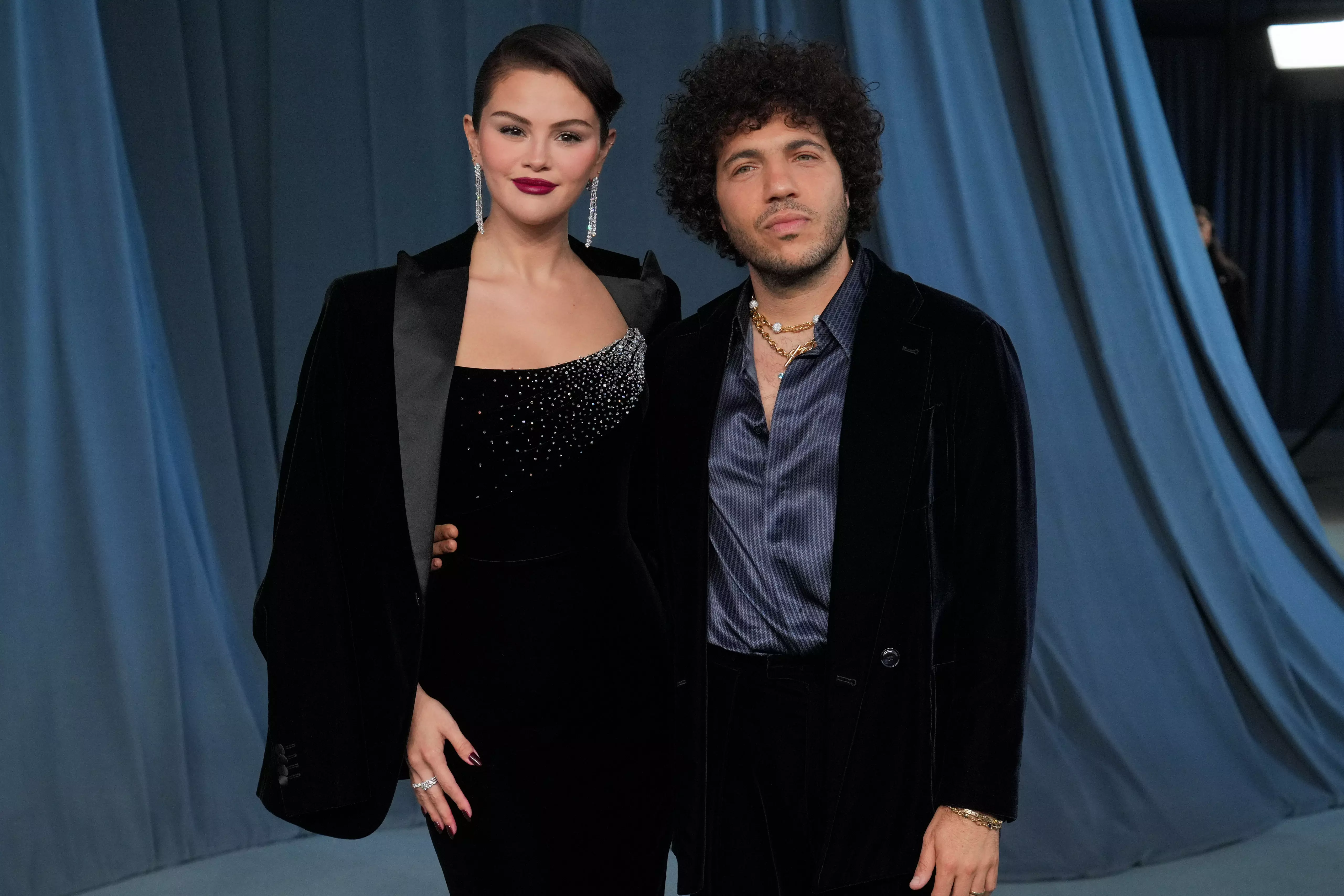 Pics: Selena Gomez, Benny Blanco Make Debut as a Couple at Academy Museum Gala