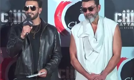 Ranveer Singh Expresses Admiration for Bobby Deols Funky Look