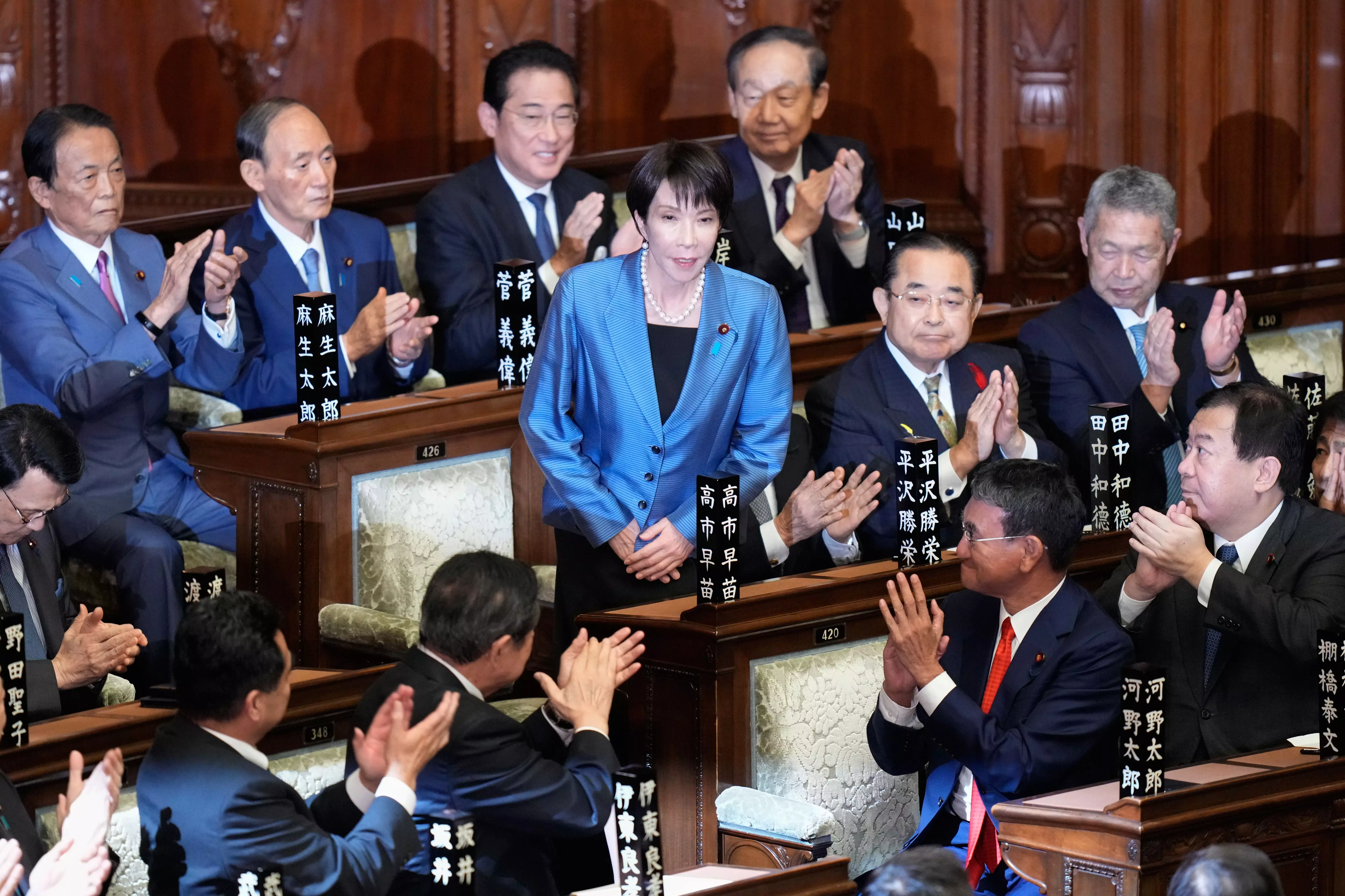 Japan Parliament Elects First Female PM Sanae Takaichi Japan Parliament Elects First Female PM Sanae Takaichi