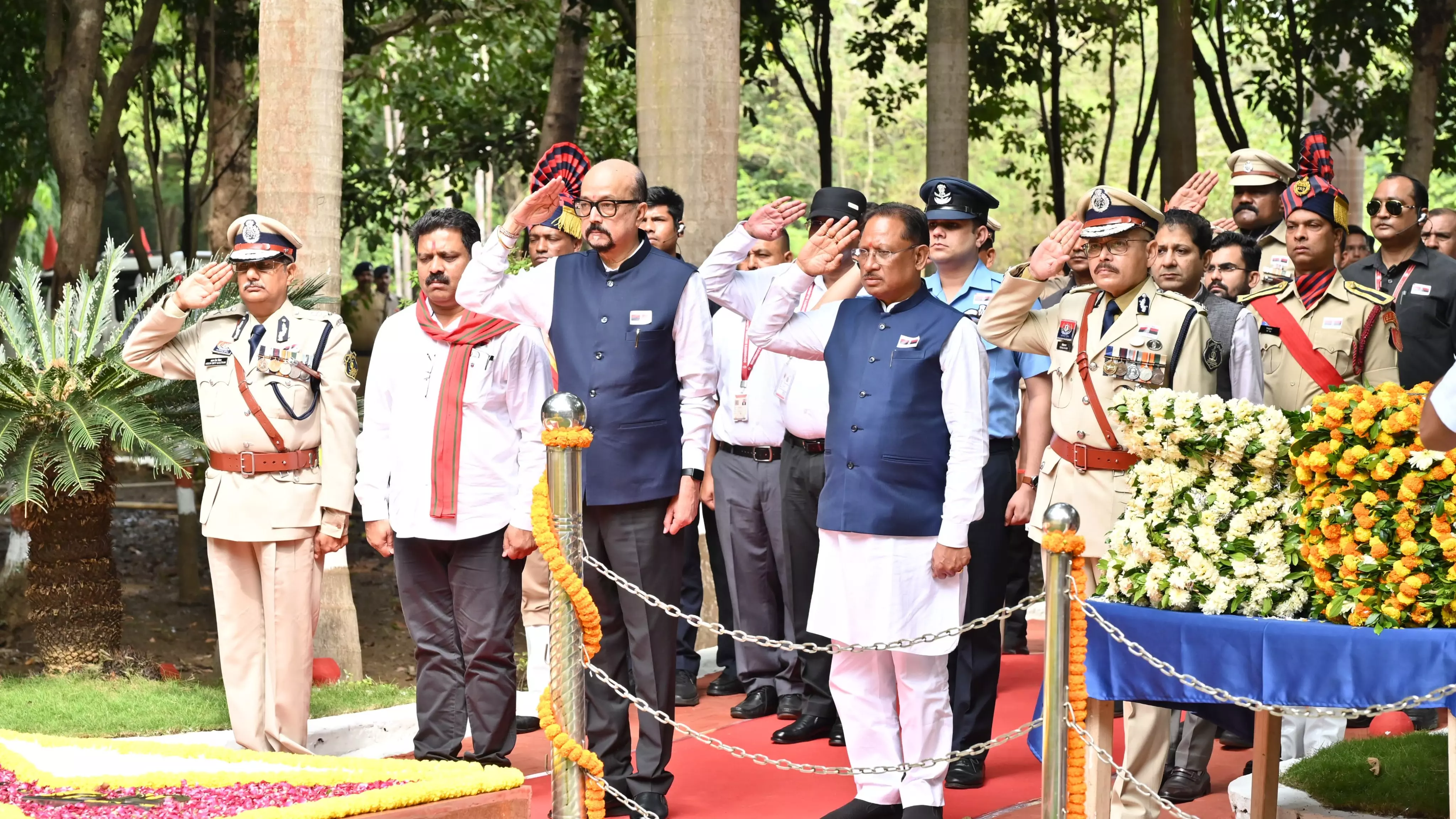 Chhattisgarh Guv, CM Hail Polices Bravery in Fight Against Naxalism