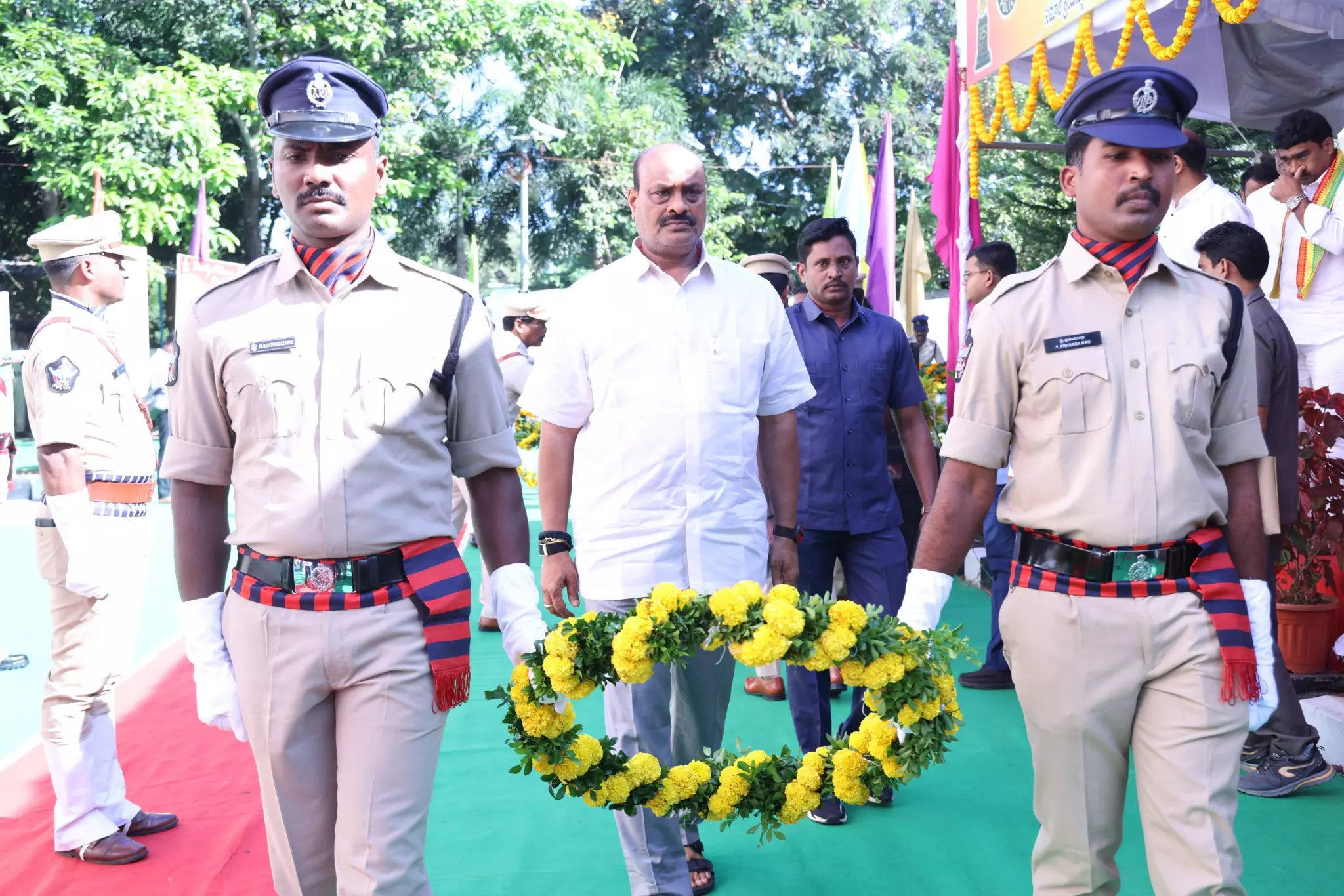 North Andhra Districts Police Pay Tributes to Their Martyrs North Andhra Districts Police Pay Tributes to Their Martyrs