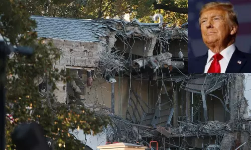Ground Has Been Broken: Demolition Starts To Replace White House East Wing With Trumps Ballroom