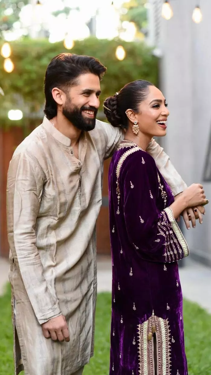 Naga Chaitanya-Sobhita Diwali Pics