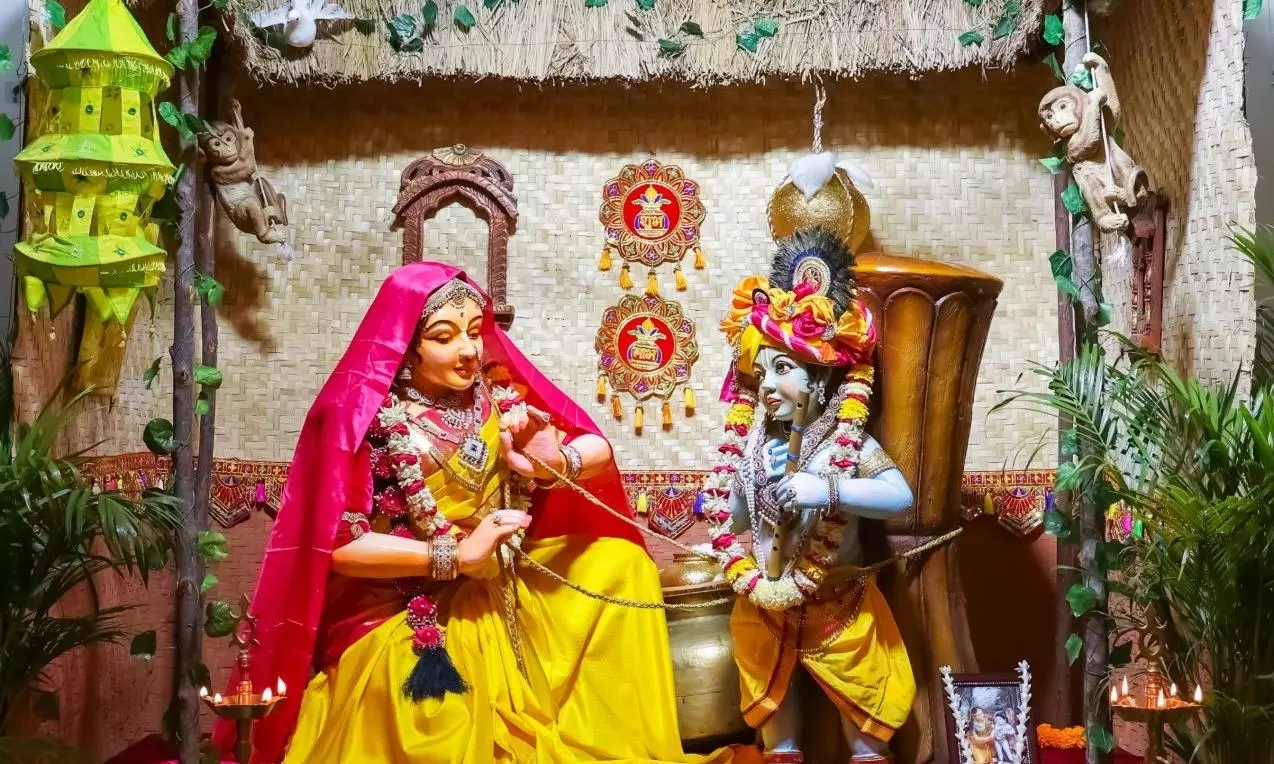 Govardhana Puja Held At Golden Temple