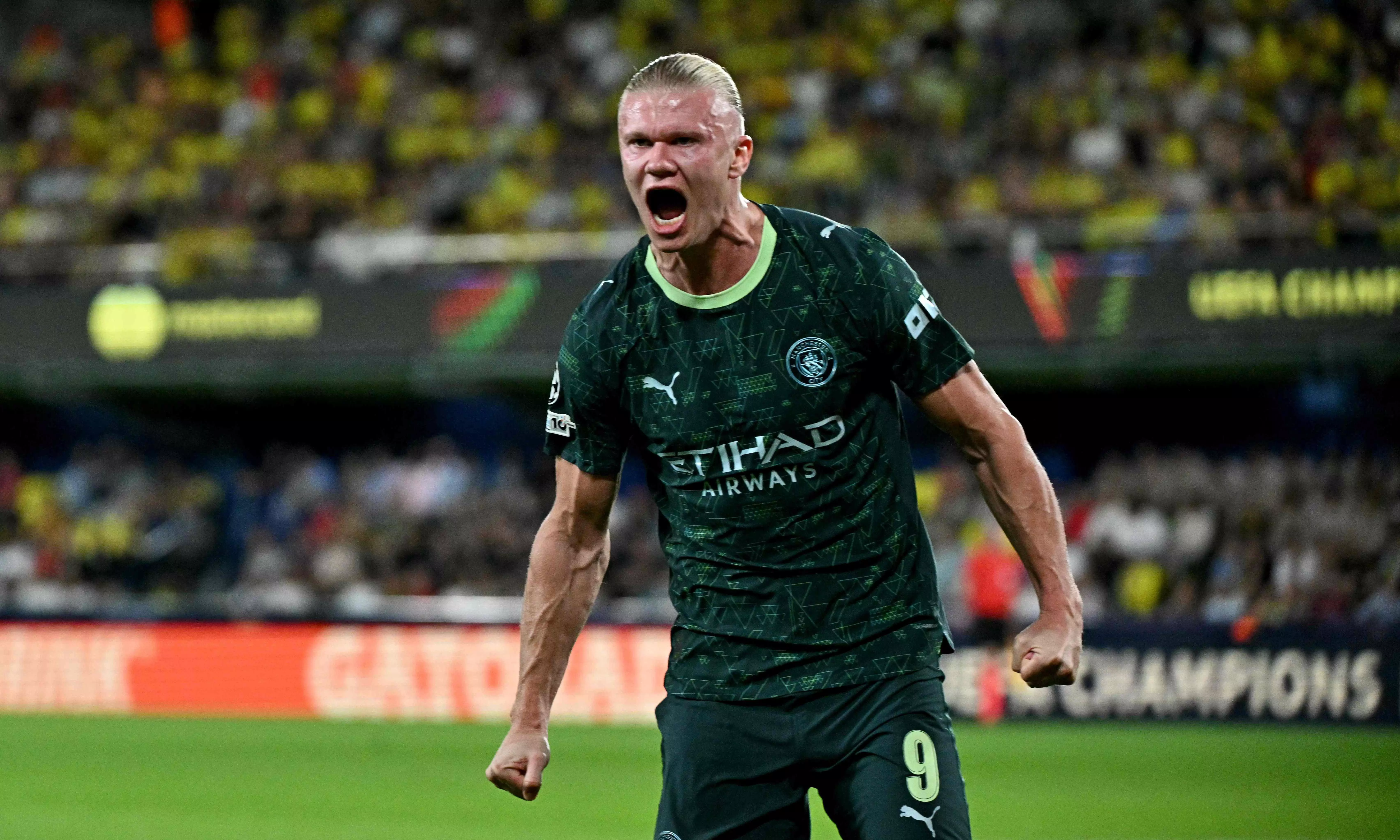 UEFA Champions League: Haaland Scores Again as Manchester City Beat Villarreal
