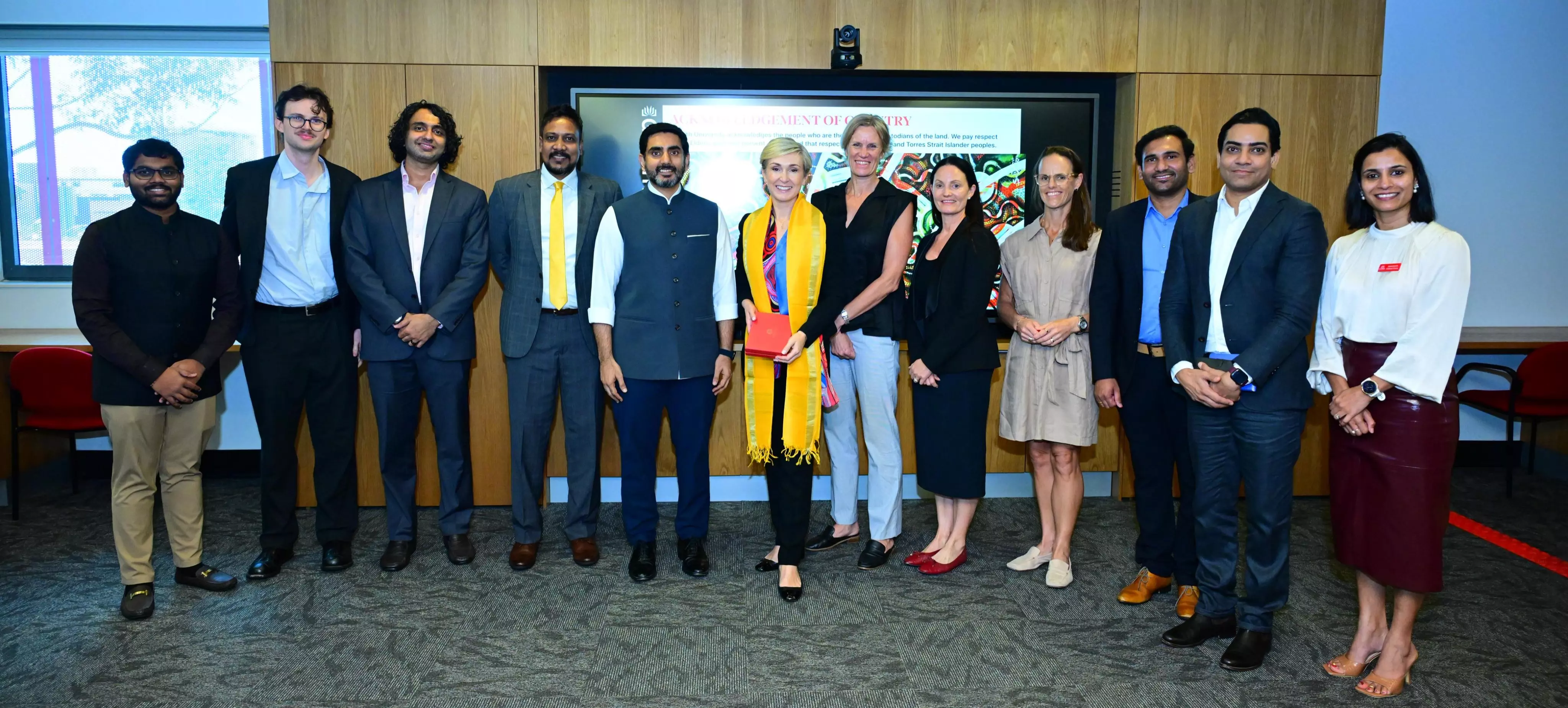 Lokesh Bats for Strong Academic, Trade, Sports Ties With Australia Lokesh Bats for Strong Academic, Trade, Sports Ties With Australia