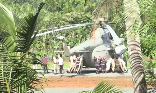 Prez Murmu’s Chopper Wheels Sink Into Helipad