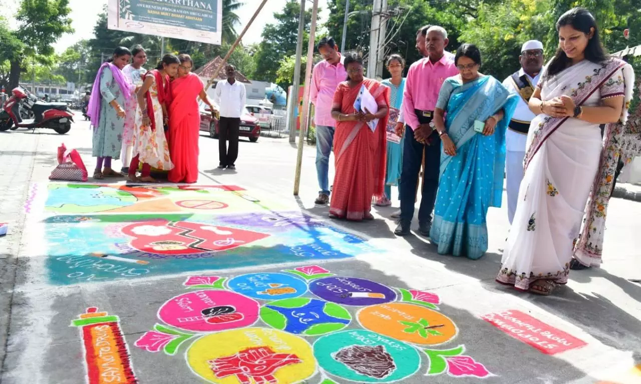 Collector Urges People To Make Karimnagar Drug Free