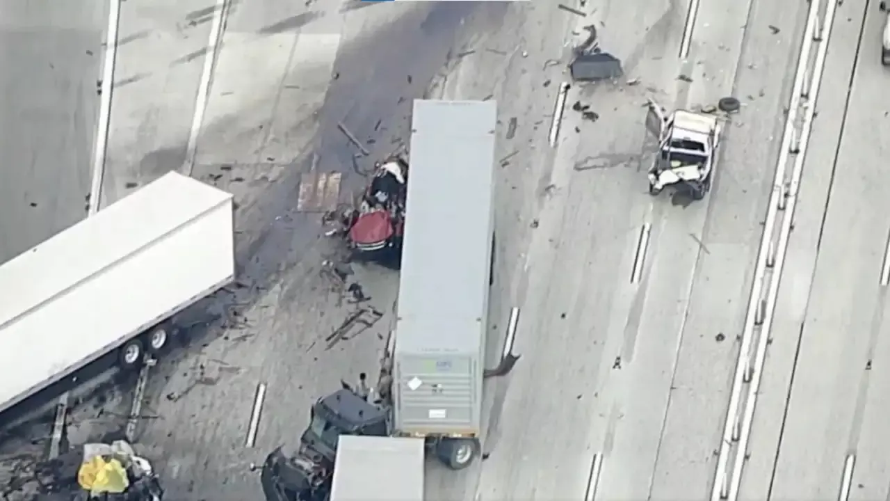 Indian Trucker Arrested Over Deadly California Chain-Reaction Crash