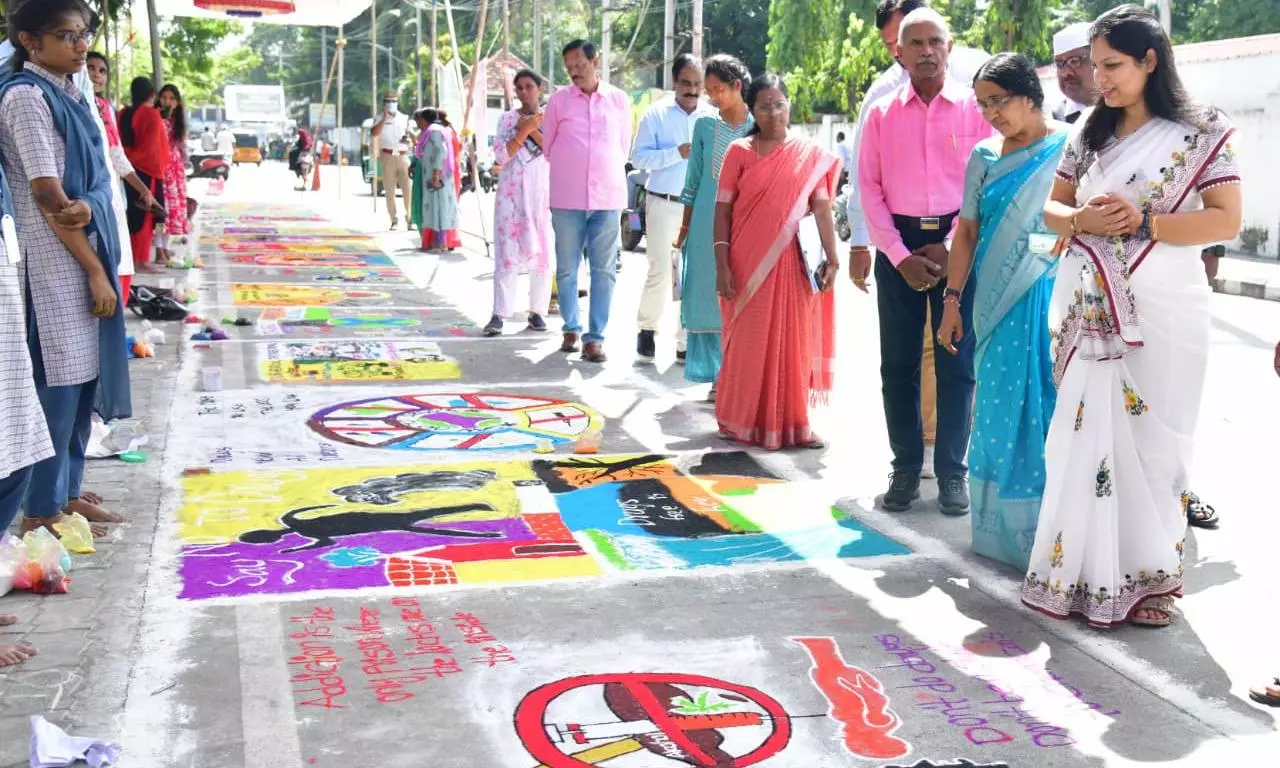 Collector Urges People To Make Karimnagar Drug Free Collector Urges People To Make Karimnagar Drug Free