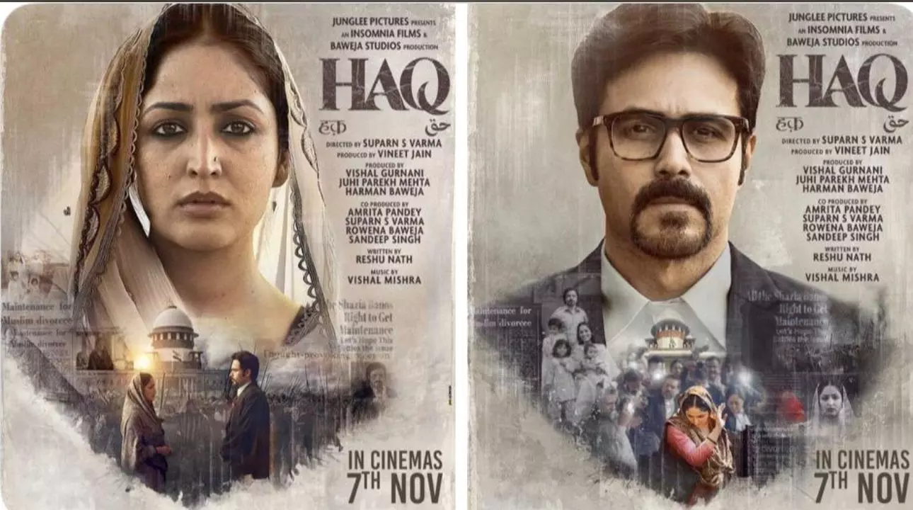 Two Sides, One Fight: Yami and Emraan’s Stunning Character Posters from Haq Two Sides, One Fight: Yami and Emraan’s Stunning Character Posters from Haq
