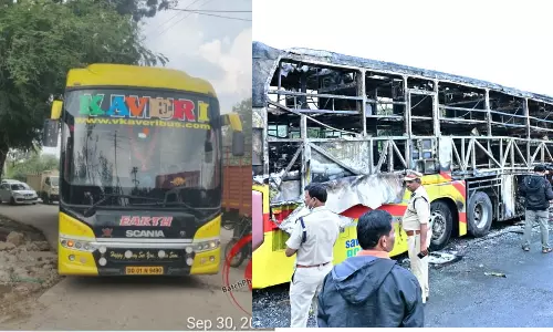 Kurnool Bus Had 16 Challans For Traffic Violations