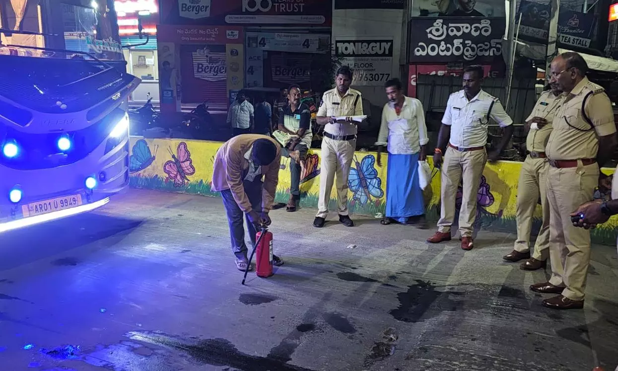 RTA Cracks Down on Private Buses After Kurnool Tragedy