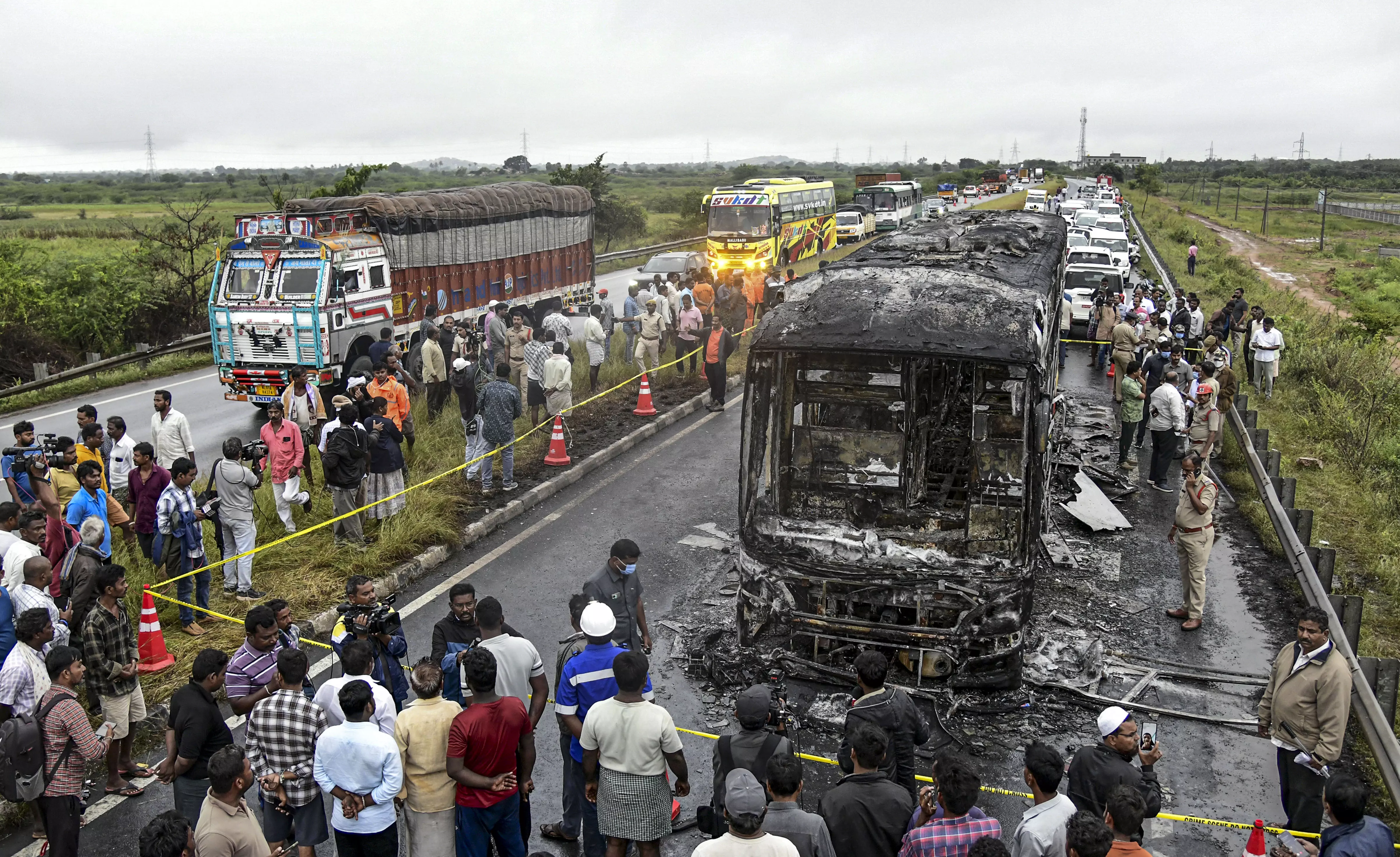 Kurnool Bus Accident: Victims DNA Profiling to be Completed by Monday Kurnool Bus Accident: Victims DNA Profiling to be Completed by Monday