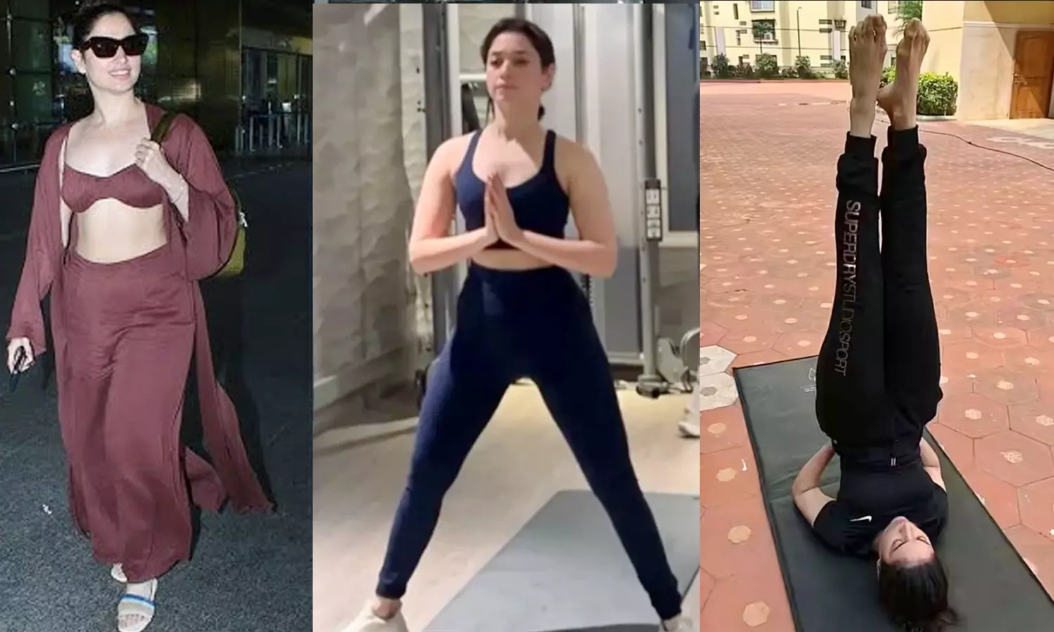 Tamannaah Bhatia is Mixing a Spanish Holiday With Her Fitness Routine