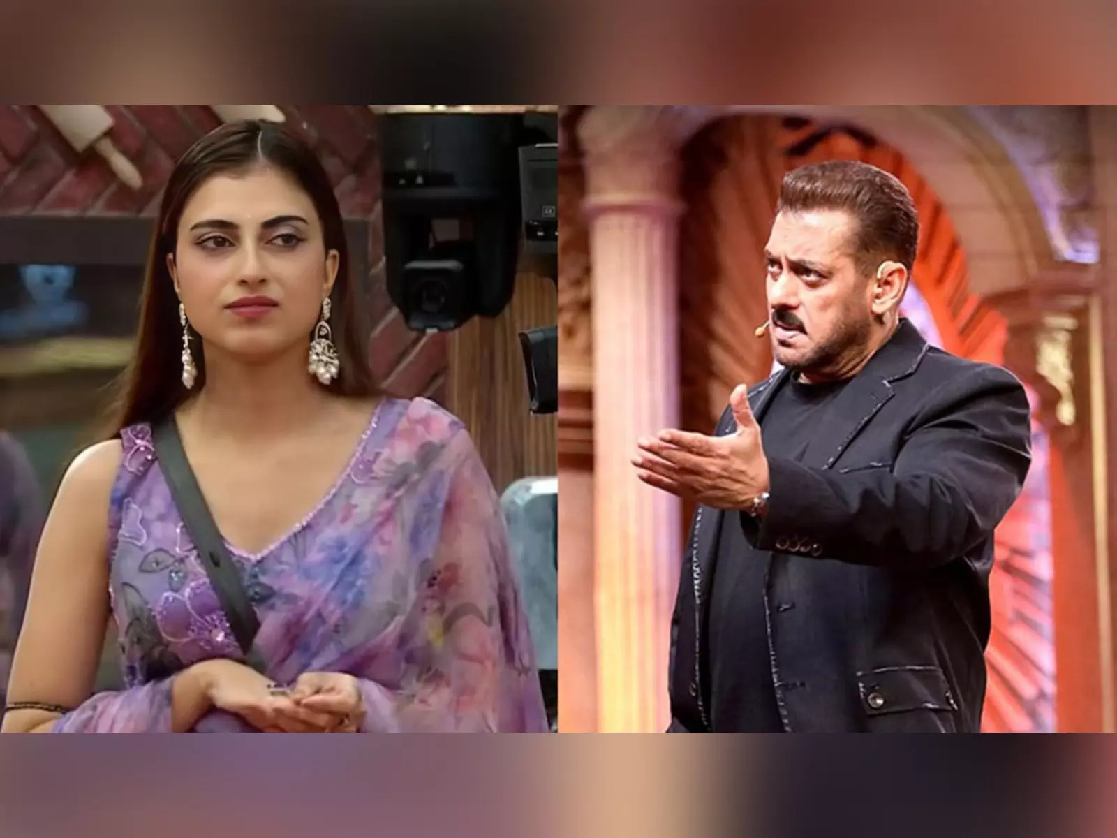 Salman Khan warns Farrhana Bhatt in Weekend Ka Vaar episode Salman Khan warns Farrhana Bhatt in Weekend Ka Vaar episode